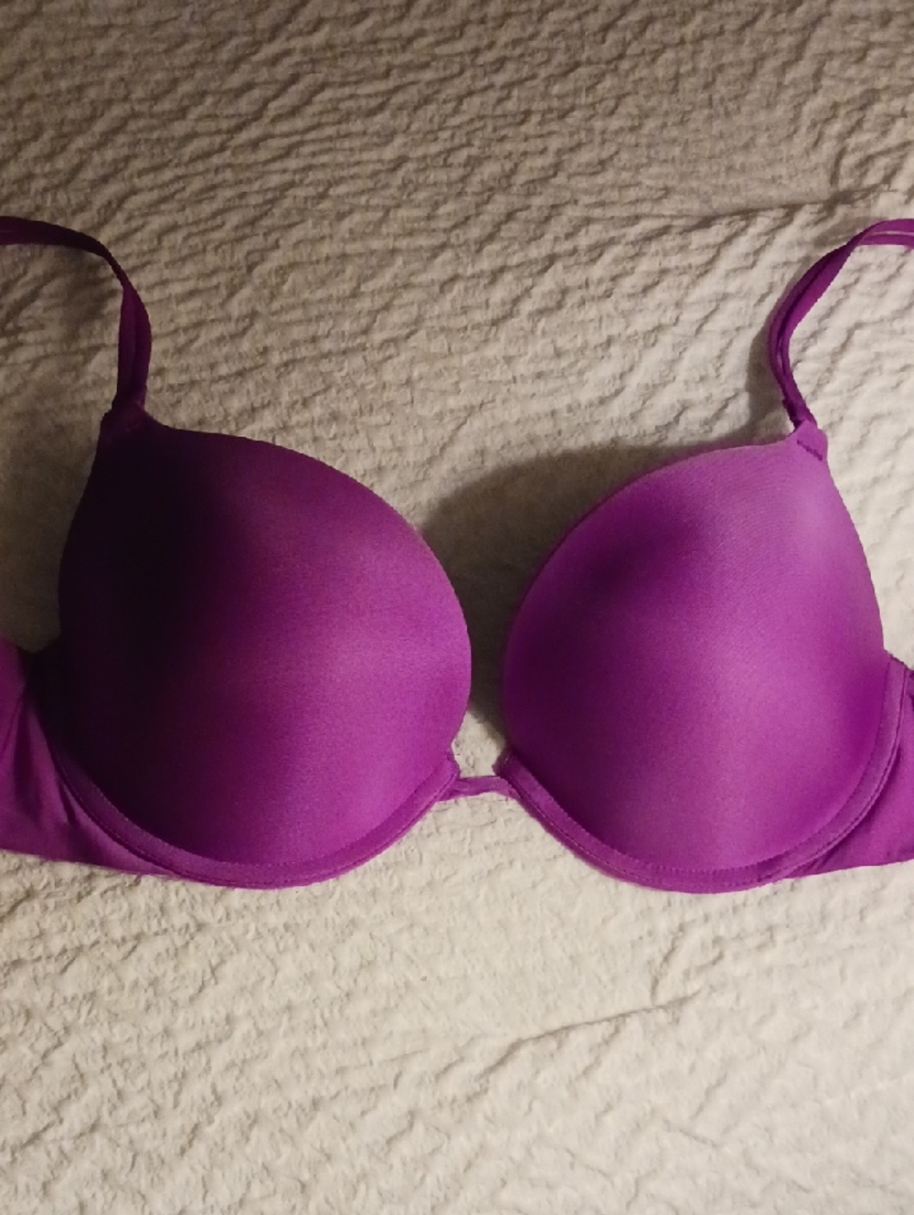 VICTORIAS SECRET Purple Push-Up T-Shirt Bra - Women's Intimates
